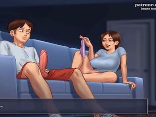 Summertime saga - toate murdar film scene în the joc - uriaș hentai desen animat animat sex clamă compilatie în sus pentru v0 18 5