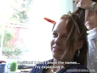Czeska pierwszy wideo - cycate brunetka monika by być za gwiazda porno