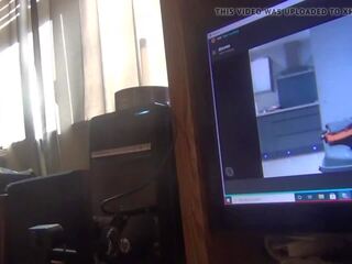 Webcam w chiff monster stroker