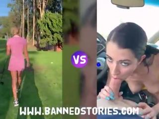 BNDS video&colon; Golf Girls&colon; Gabbie Carter vs Alex Coal