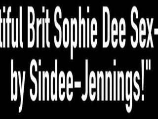 Bukuroshe brit sophie dee sex-toyed nga sindee-jennings