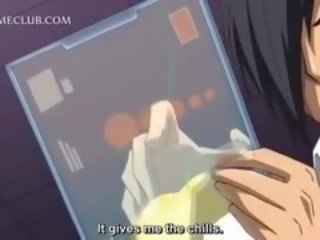 Seksual anime jana getting öl künti rubbed from her back