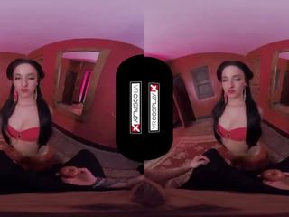 VRCosplayX.com Amirah Adara As Red Jasmine Gives You V-Card POV