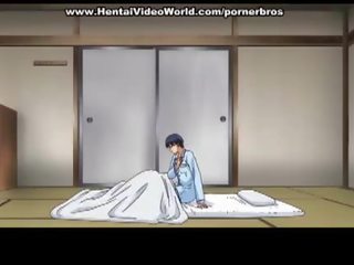 Kotor anime pembantu rumah tunggangan yang keras zakar/batang