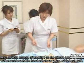 Subtitriem apģērbta sievete kails vīrietis japānieši handjob spa grupa demonstration