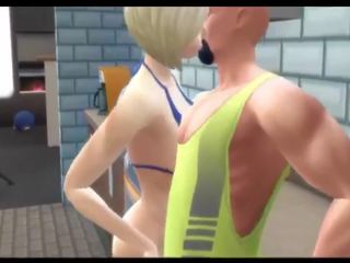 Sims 4 - rinnakas emme saab creampied sisse a köögis: seks film 87