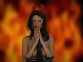 Devil Woman - Big Tits stunner Teases, HD sex clip 59