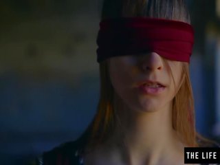 Straight schoolgirl is blindfolded by lesbian before she orgasms adult movie clips