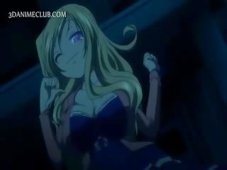 Blonde Horny Hentai Babe Teasing Cock With A Blowjob
