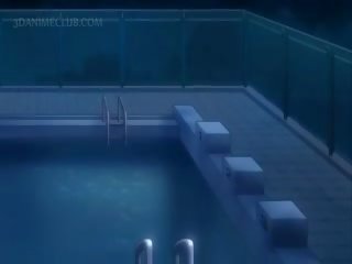 Anime sportlik tüdrukud võttes hardcore seks sisse a locker tuba