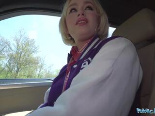 Public Agent Greta Foss is a charming blonde who is pounded hard by a big putz
